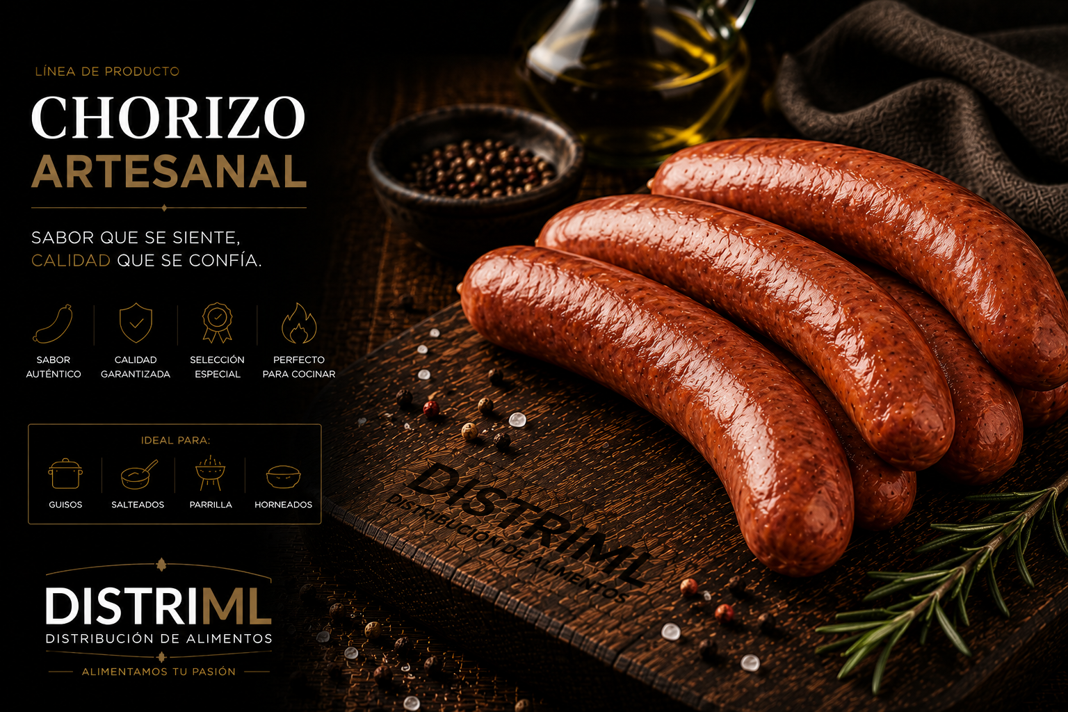 Chorizo artesanal · 10 unidades