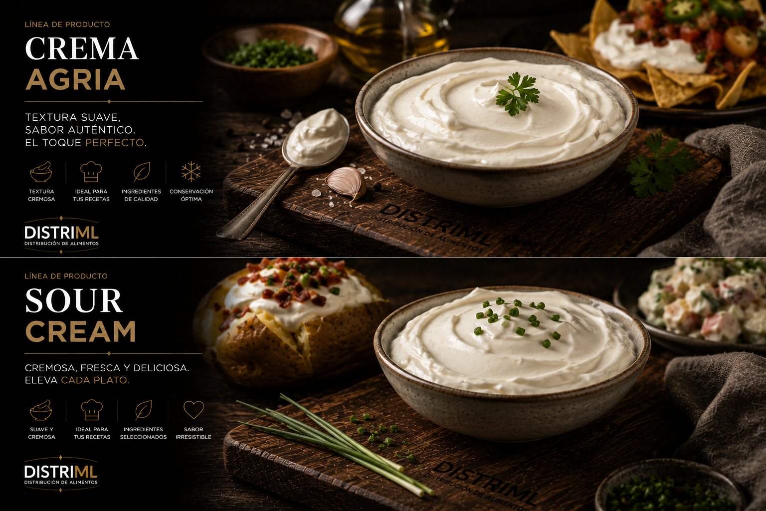 Sour cream / crema agria